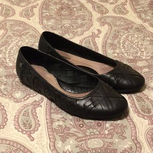 Hush Puppies Emmaline Chaste Leather Ballet Flats